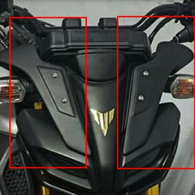 Picture of Motorcycle Windshield Windscreen Visor Compatible for YAMAHA MT15