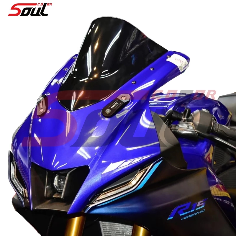 Picture of Motorcycle R Series Windshield Windscreen Visor Compatible for YAMAHA R15M R15 V4