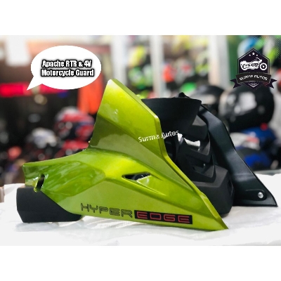 Picture of Apache RTR Motorcycle Engine Guard (3 part) Green
