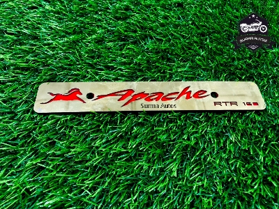 Picture of Apache RTR 160 Motorcycle New Design Name Plate Metal