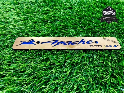 Picture of Apache RTR 160 4V Motorcycle New Design Name Plate Metal