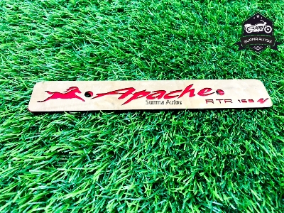 Picture of Apache RTR 160 4V Motorcycle New Design Name Plate Metal