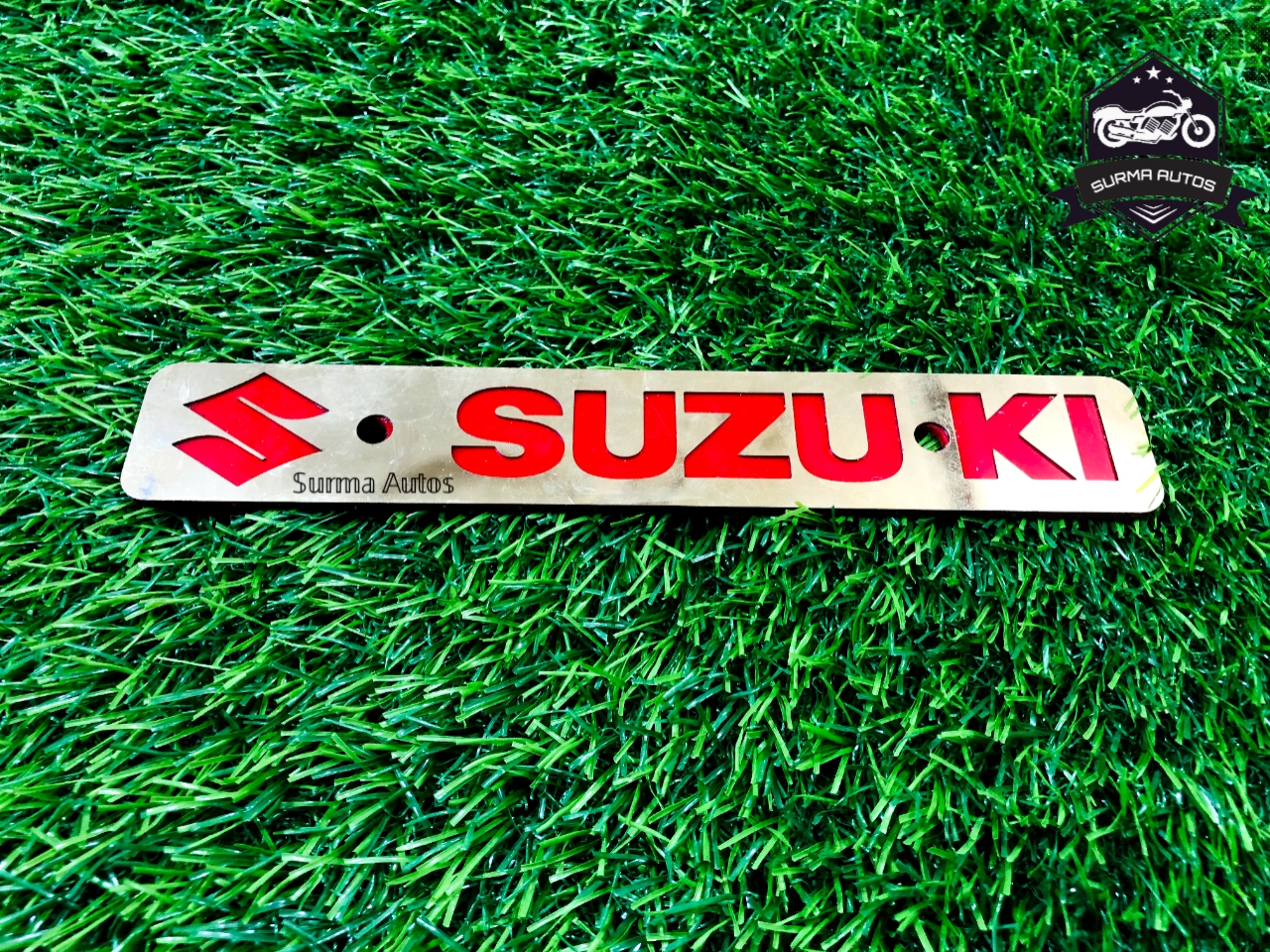 Picture of Gixxer SF Motorcycle New Design Name Plate & Metal