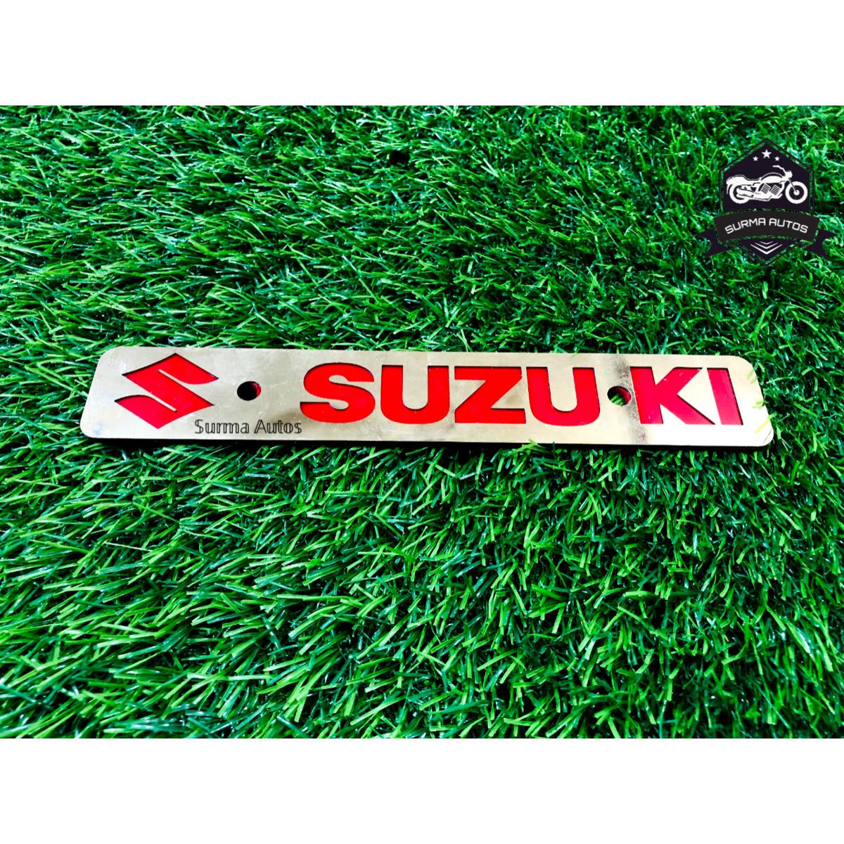 Picture of Gixxer SF Motorcycle New Design Name Plate & Metal