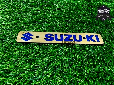 Picture of Gixxer SF Motorcycle New Design Name Plate & Metal