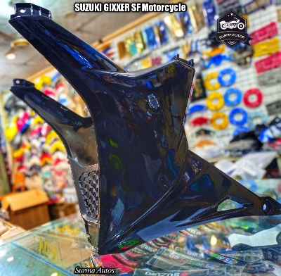 Picture of Gixxer SF Motorcycle Engine Guard Full Set ( Black Color )