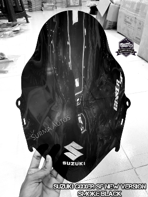 Picture of Motorcycle Windshield Windscreen Visor Compatible for Gixxer SF New Version
