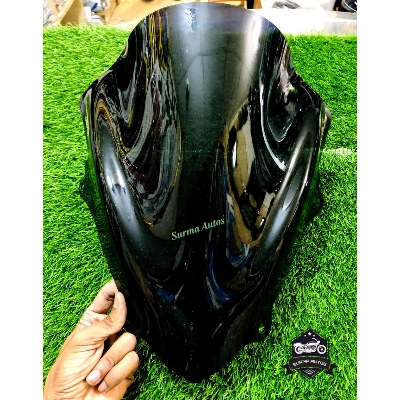 Picture of Motorcycle Windshield Windscreen Visor Compatible for Gixxer SF Old Model