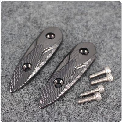 Picture of Motorcycle CNC Aluminum Windshield Mirror Hole Cap Cover Driven Eliminators For Yamaha R15 V3