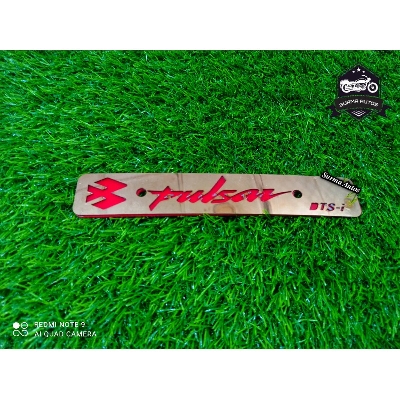 Picture of Pulsar Motorcycle New Design Name Plate Metal Gold