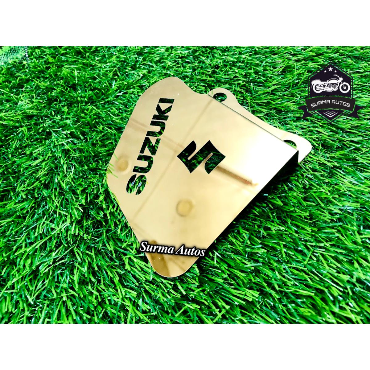 Picture of Gixxer Motorcycle Hydraulic Cover Golden Color