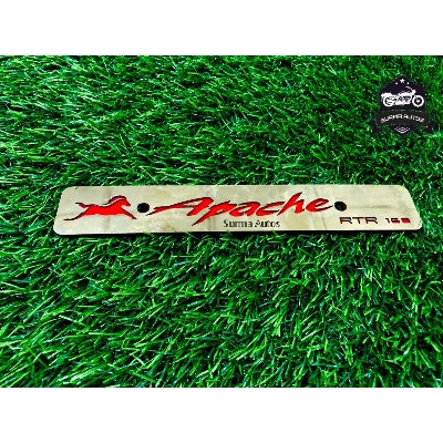 Picture of Apache RTR 160 Motorcycle New Design Name Plate Plastic & Metal