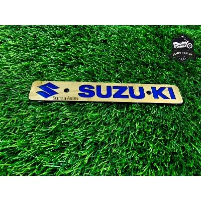 Picture of Gixxer SF Motorcycle New Design Name Plate Plastic & Metal