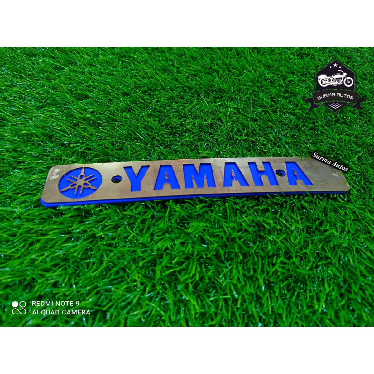 Picture of YAMAHA Motorcycle New Design Name Plate Plastic & Metal