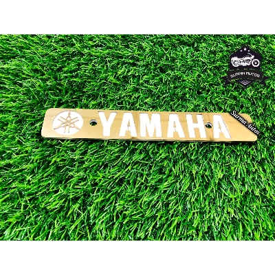 Picture of YAMAHA Motorcycle New Design Name Plate Metal Gold