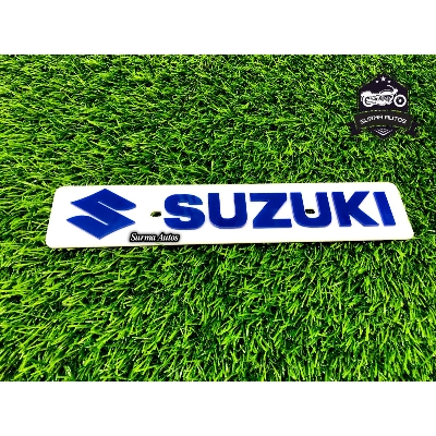 Picture of Gixxer SF Motorcycle New Design Name Plate Plastic