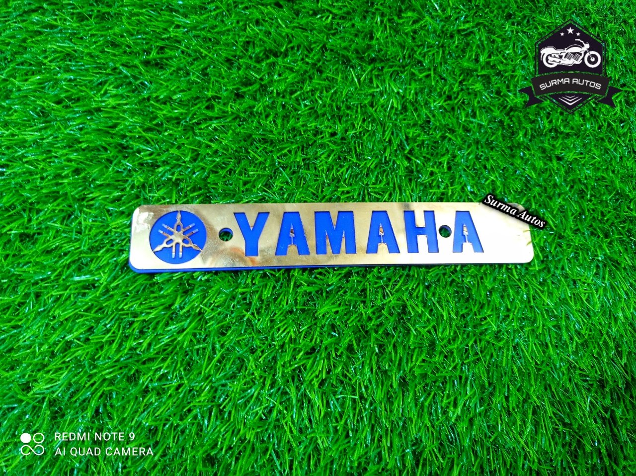 Picture of YAMAHA Motorcycle New Design Name Plate Plastic & Metal