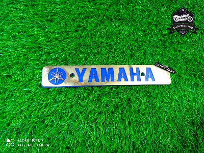 Picture of YAMAHA Motorcycle New Design Name Plate Plastic & Metal