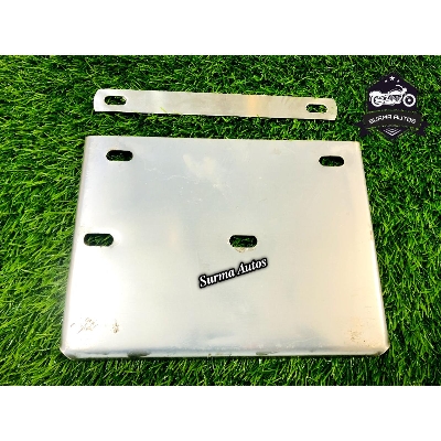 Picture of Motorcycle Number Plate frame Cover / License Plate Cover Metal
