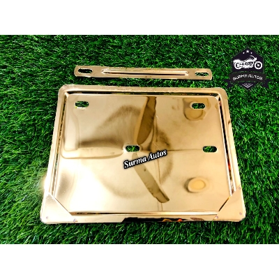 Picture of Motorcycle Number Plate frame Cover / License Plate Cover Metal