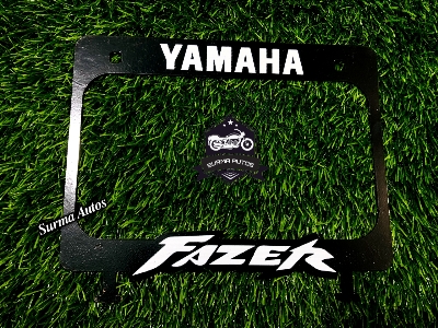 Picture of YAMAHA Fazer Motorcycle Number Plate frame Cover / License Plate Cover Metal