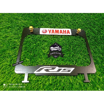 Picture of YAMAHA R15 Motorcycle Number Plate frame Cover / License Plate Cover Metal