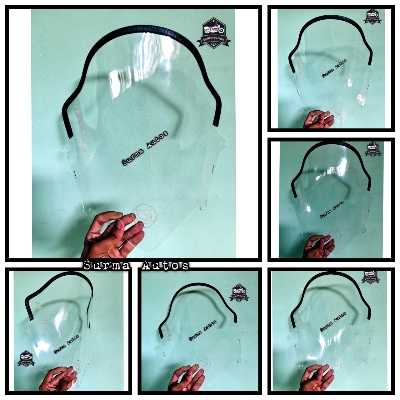 Picture of Motorcycle Windshield Windscreen Visor Compatible for Gixxer SF New Version Rubber System KSI Corsa