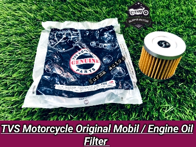 Picture of Motorcycle Original Oil Filter / Engine Oil Filter For T.V.S Motorcycle
