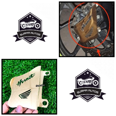 Picture of Honda Hornet Motorcycle Hydraulic Cover Golden Color Metal Quality