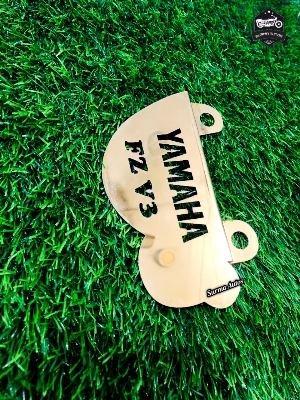 Picture of YAMAHA FZS V3 Motorcycle Hydraulic Cover Golden Color Metal Quality
