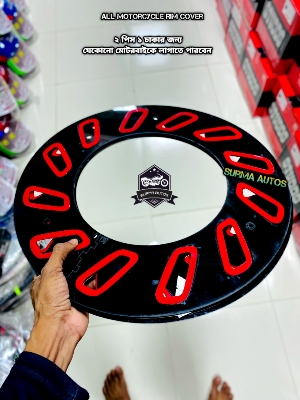 Picture of 2 pcs Plastic Rim Wheel Cover For All Motorcycle ( Half Size )