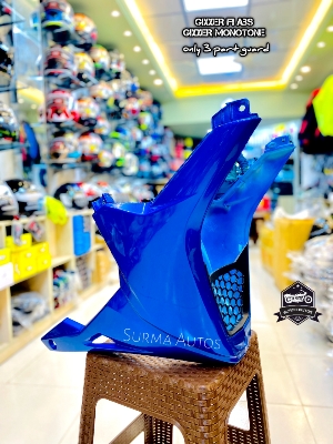 Picture of Gixxer SF / Gixxer Fi Abs / Gixxer Monotone Motorcycle Engine Guard Full Set ( Blue Color )