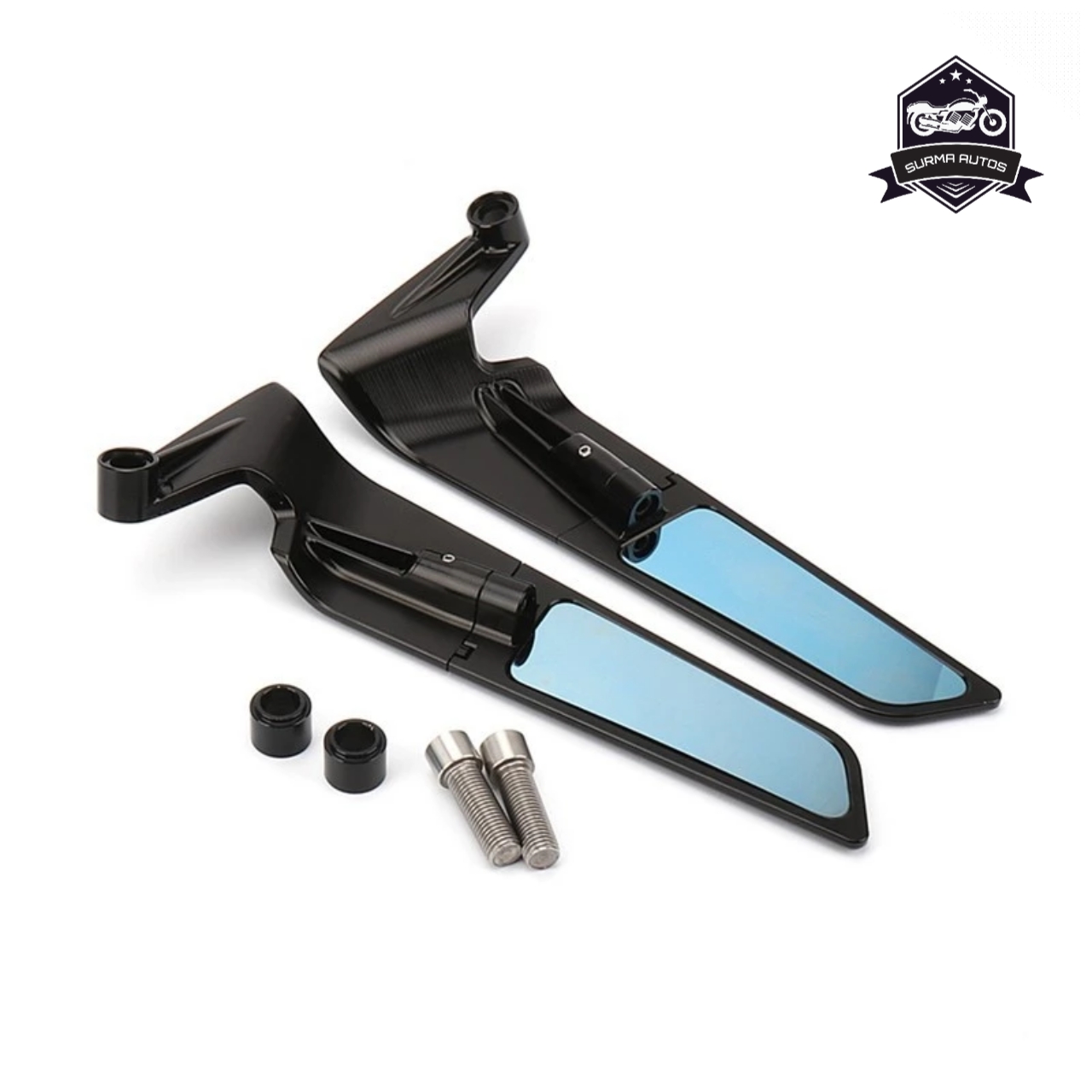 Picture of Universal Motorcycle Mirror Side Winglet Design