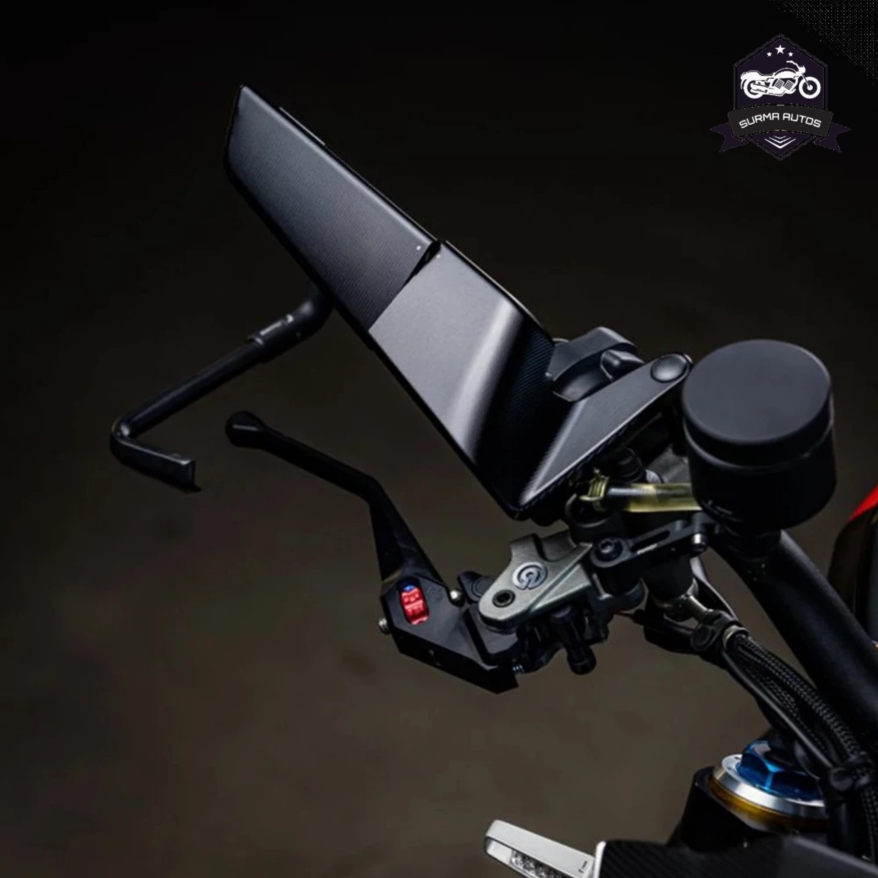 Picture of Universal Motorcycle Mirror Side Winglet Design