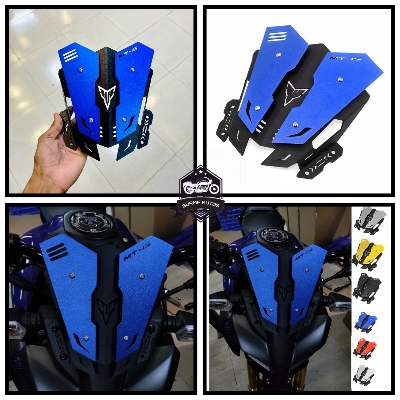 Picture of Motorcycle Accessories Aluminum Alloy Screen Sports WindScreen Windshield Deflector For Yamaha MT15, MT 15, MT-15