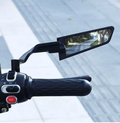 Picture of Universal Motorcycle Mirror Side Winglet Design