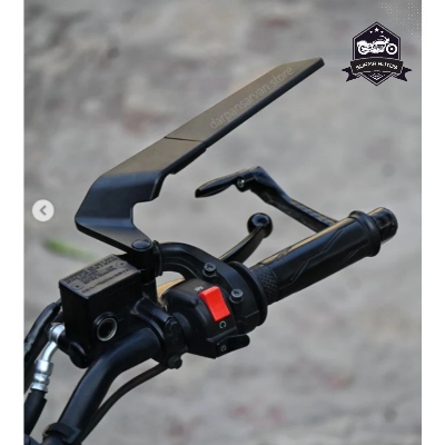 Picture of Universal Motorcycle Mirror Side Winglet Design