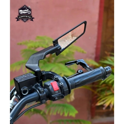 Picture of Universal Motorcycle Mirror Side Winglet Design