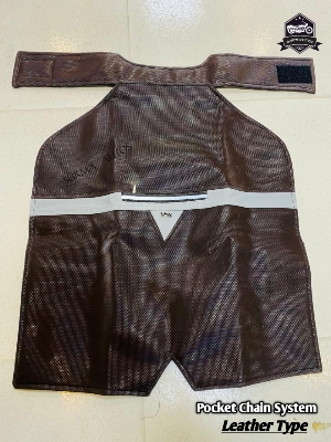 Picture of Motorcycle Riding Winter guard for the chest / Motorcycle Riding Chast Guard Safety Guard ( Leather Quality )