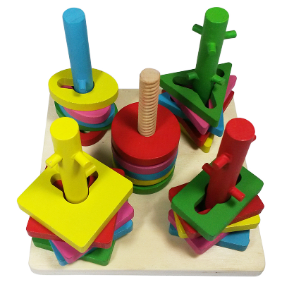 Buy Geometric Five Column Set Educational Set for Kids    at Best Price In Bangladesh