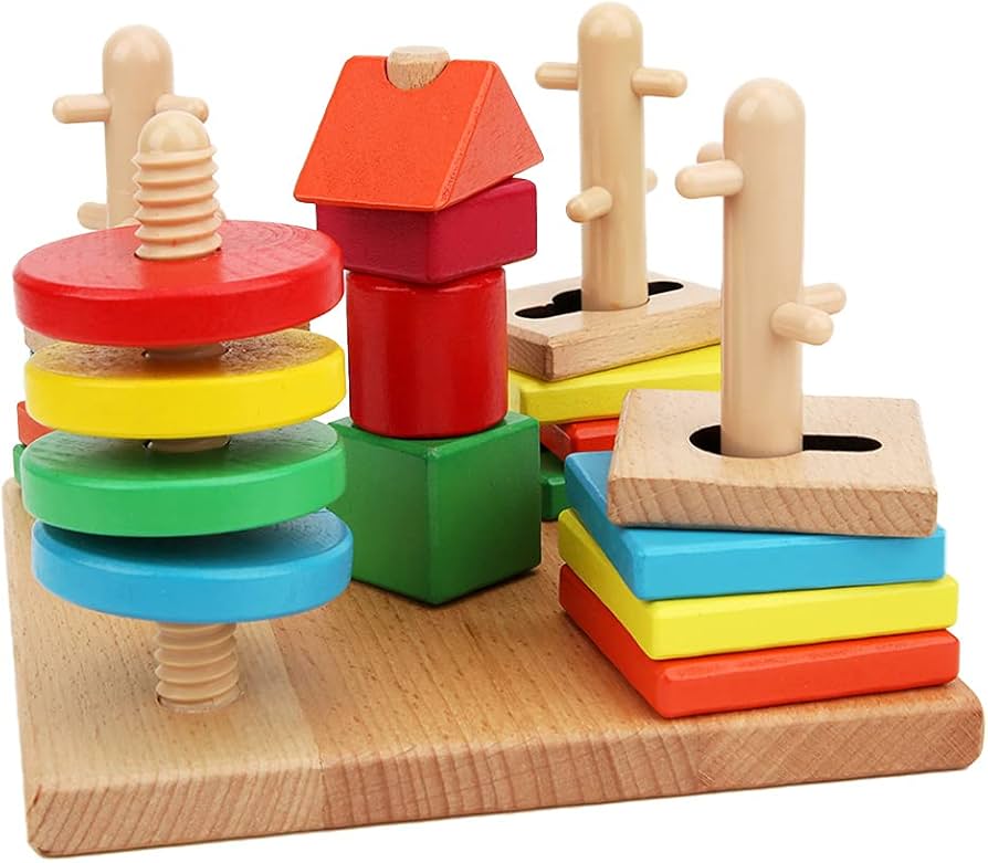 Buy Geometric Five Column Set Educational Set for Kids    at Best Price In Bangladesh