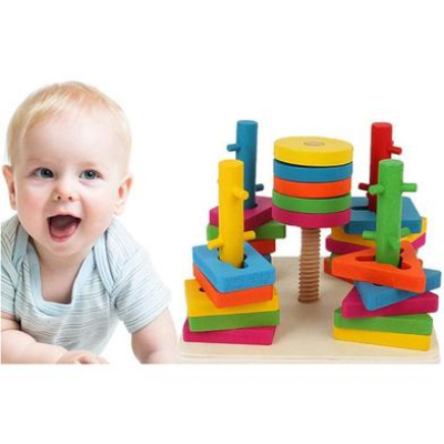 Buy Geometric Five Column Set Educational Set for Kids    at Best Price In Bangladesh