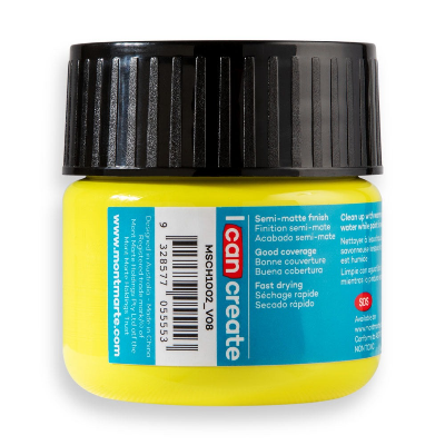 Buy Mont Marte ACRYLIC COLOR PAINT 100ML-LEMON YELLOW at Best Prices in Bangladesh