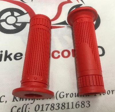 Picture of Hand Grip Motorcycle Grips 7/8" 22mm Brown Diamond Handlebar Hand Grip and Bar Ends