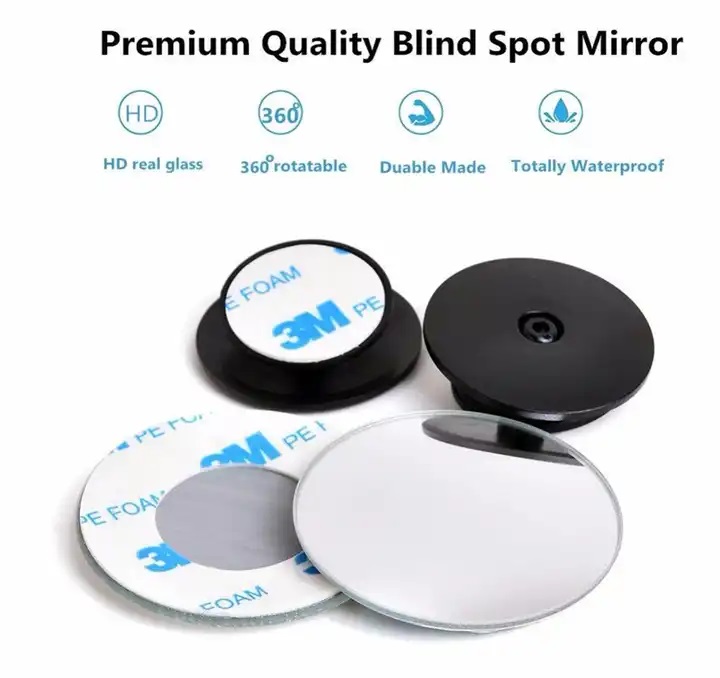 Picture of 360 Degree Car Wide Angle Round Convex Blind Spot Mirror