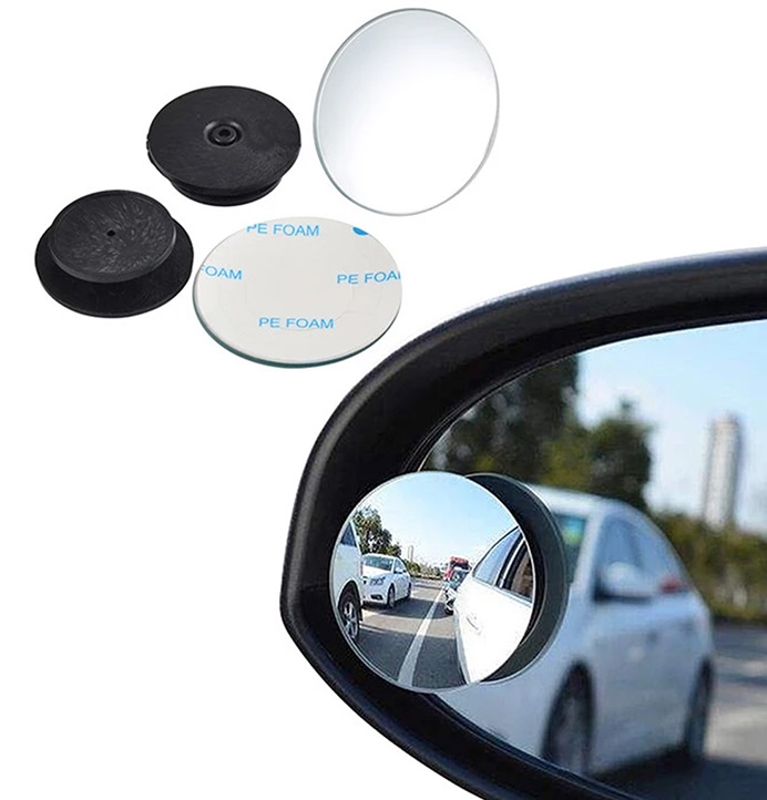 Picture of 360 Degree Car Wide Angle Round Convex Blind Spot Mirror