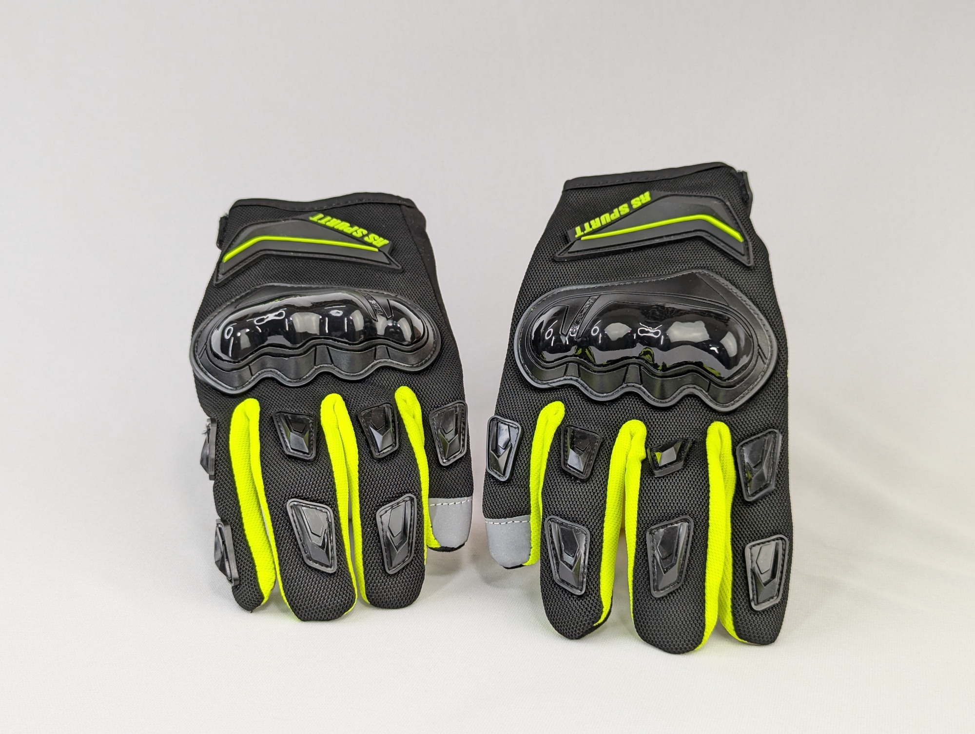 Picture of Touch Screen PVC Motorcycle Gloves Breathable Racing Bike Protectors For Summer Autumn Winter