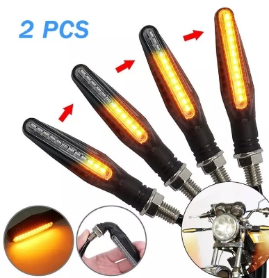 Picture of Motorcycle Turn Signal Light E11 Mark Built Relay 335SMD Turn Signals Indicator Flashing Light Blinker Universal