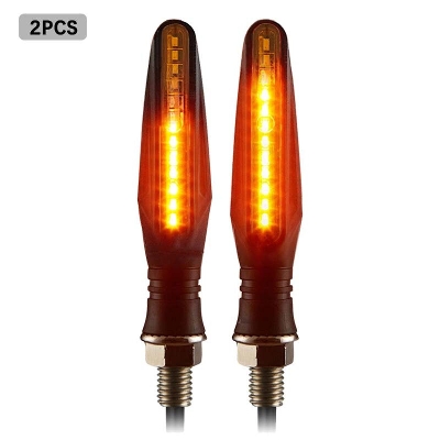 Picture of Motorcycle Turn Signal Light E11 Mark Built Relay 335SMD Turn Signals Indicator Flashing Light Blinker Universal