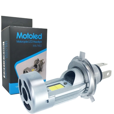 Picture of Motoled H4 LED Headlight White Bulb H/L High Low Dual Beam